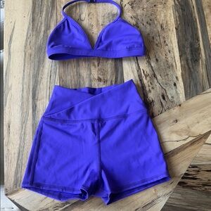 Vibrant Purple Bikini Set